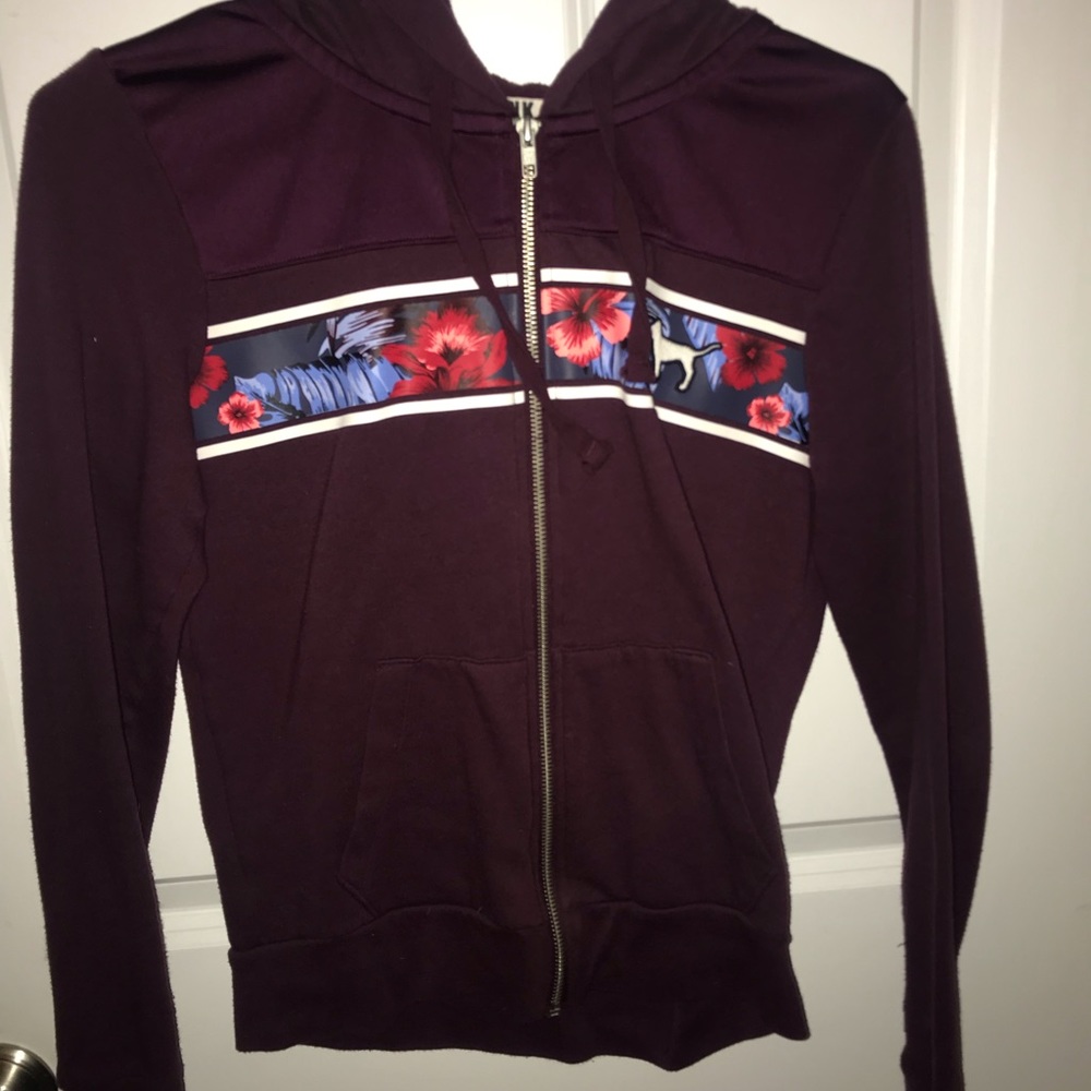 PINK sweatshirt (Zip up)